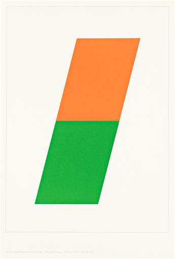 ELLSWORTH KELLY (AFTER) Sample Portfolio.